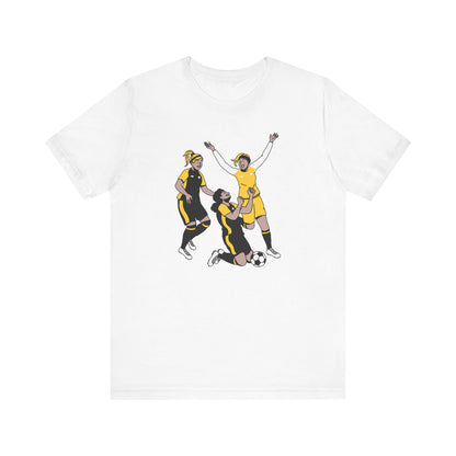 Football Soccer Team Goal Unisex Tee - Express Delivery Available