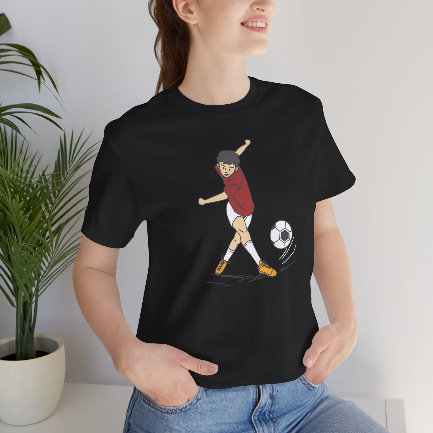 Camiseta unisex de fútbol con entrega exprés