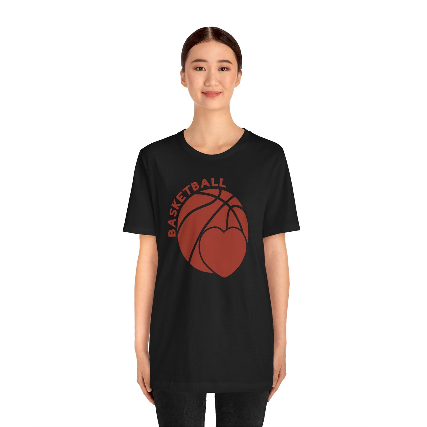 T-shirt "J'aime le basket-ball"