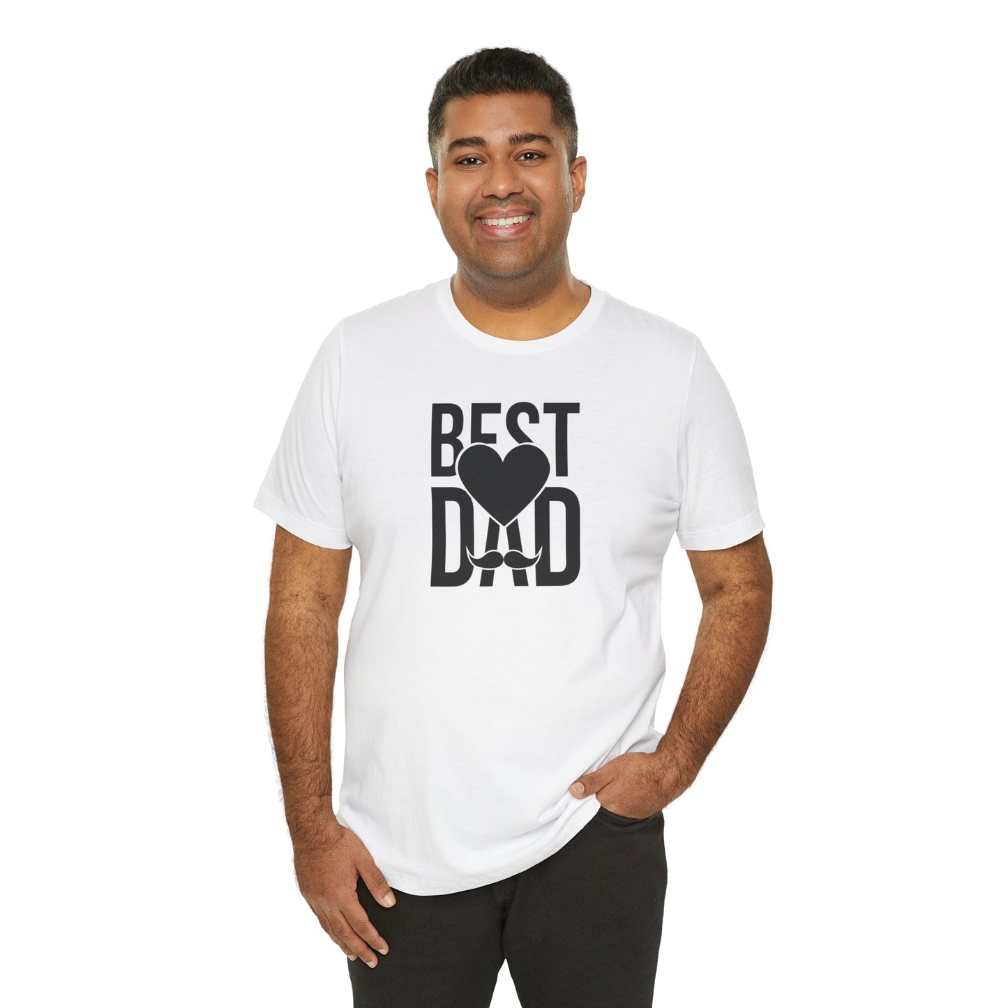 Best Dad Jersey Tee - Perfect Father's Day Gift