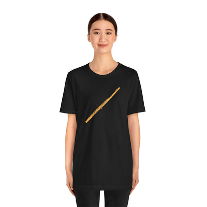 Flute Music Unisex Tee - Express Delivery Available