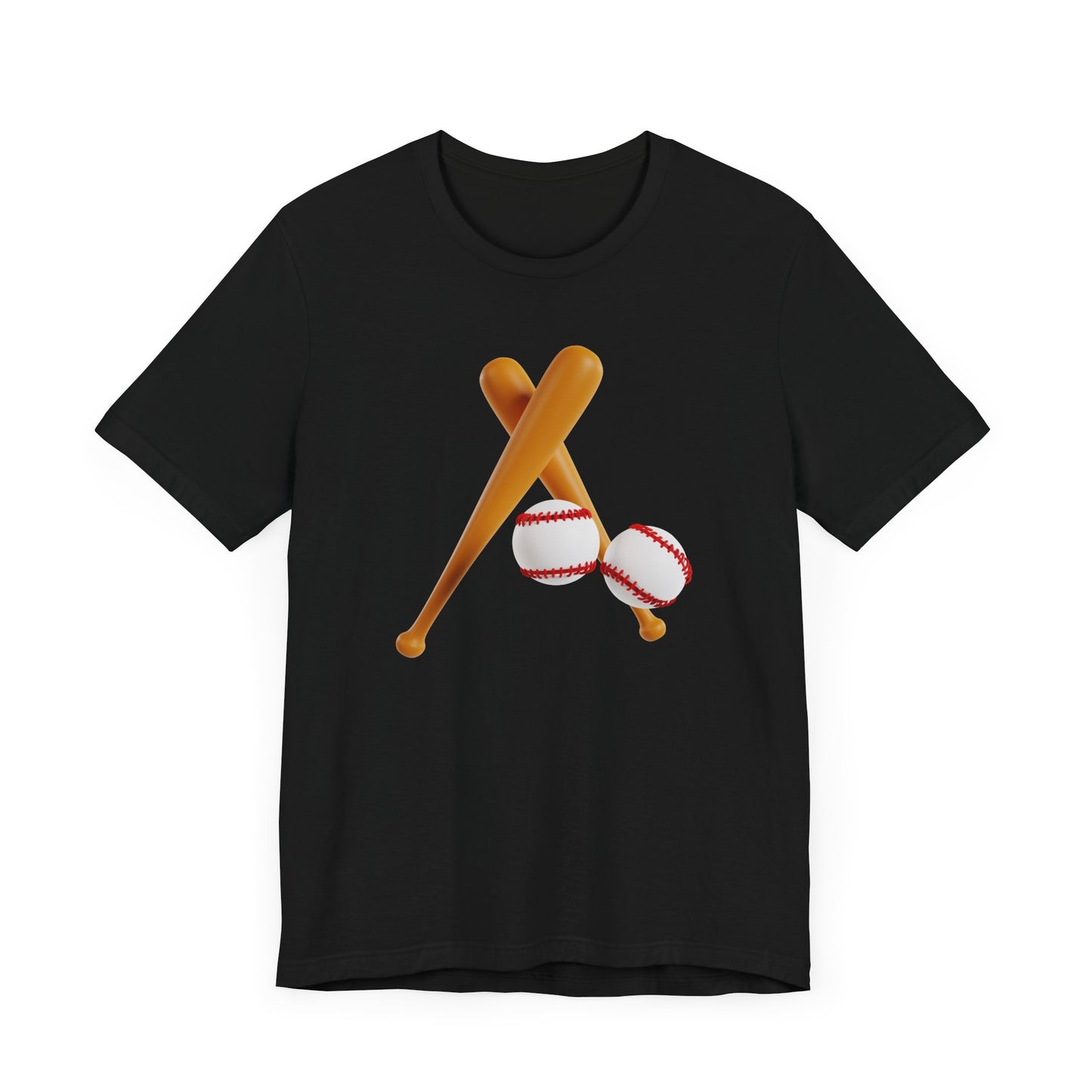 Unisex Jersey Short Sleeve Tee Express Delivery available BASEBALL BATS AND BALLS