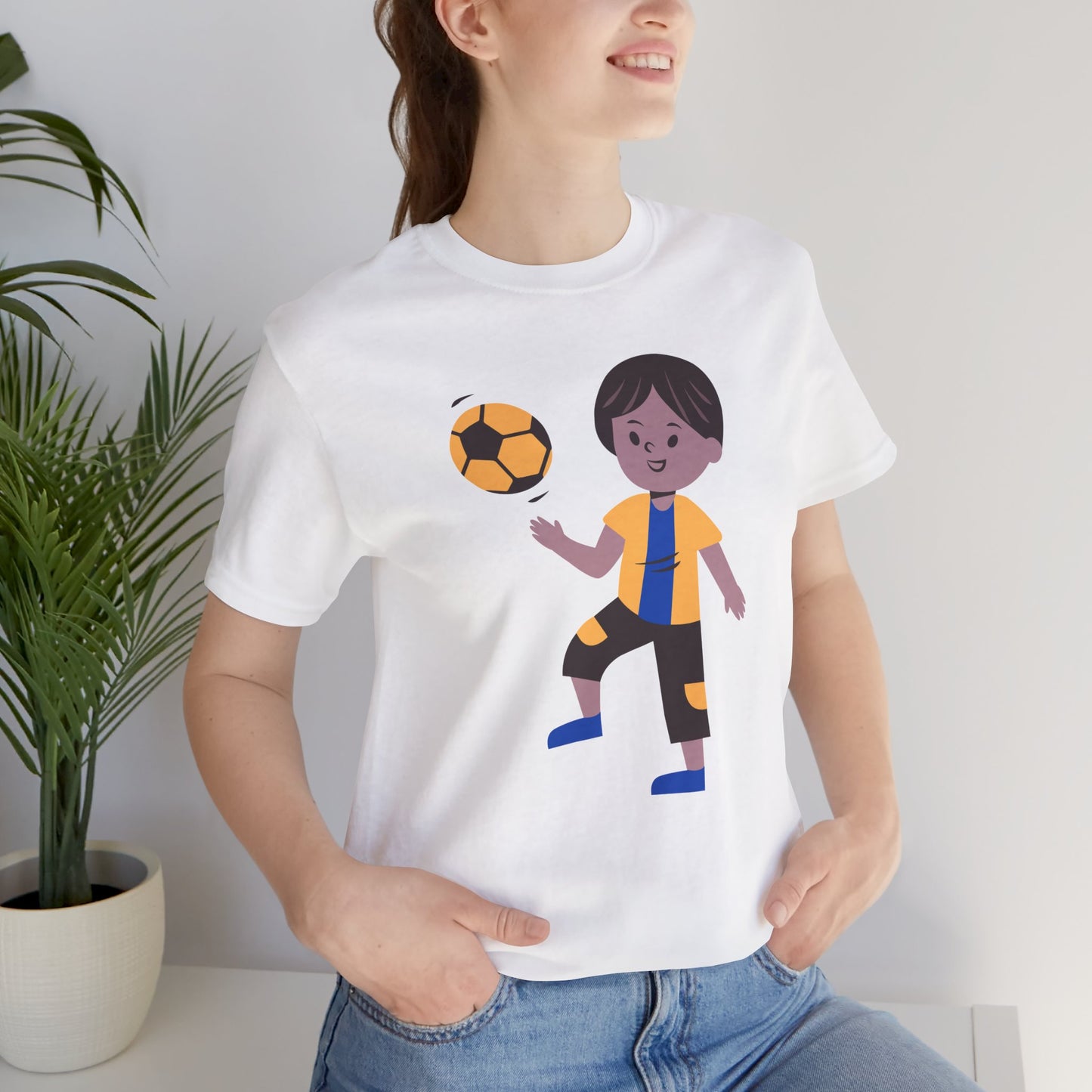 Camiseta unisex de fútbol con entrega exprés