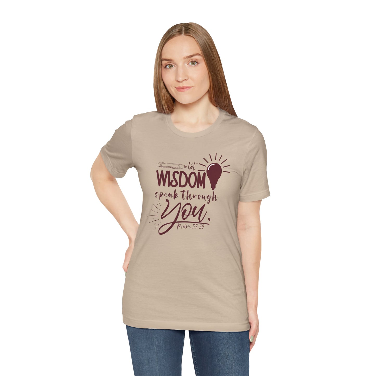 Wisdom Quote Unisex Tee