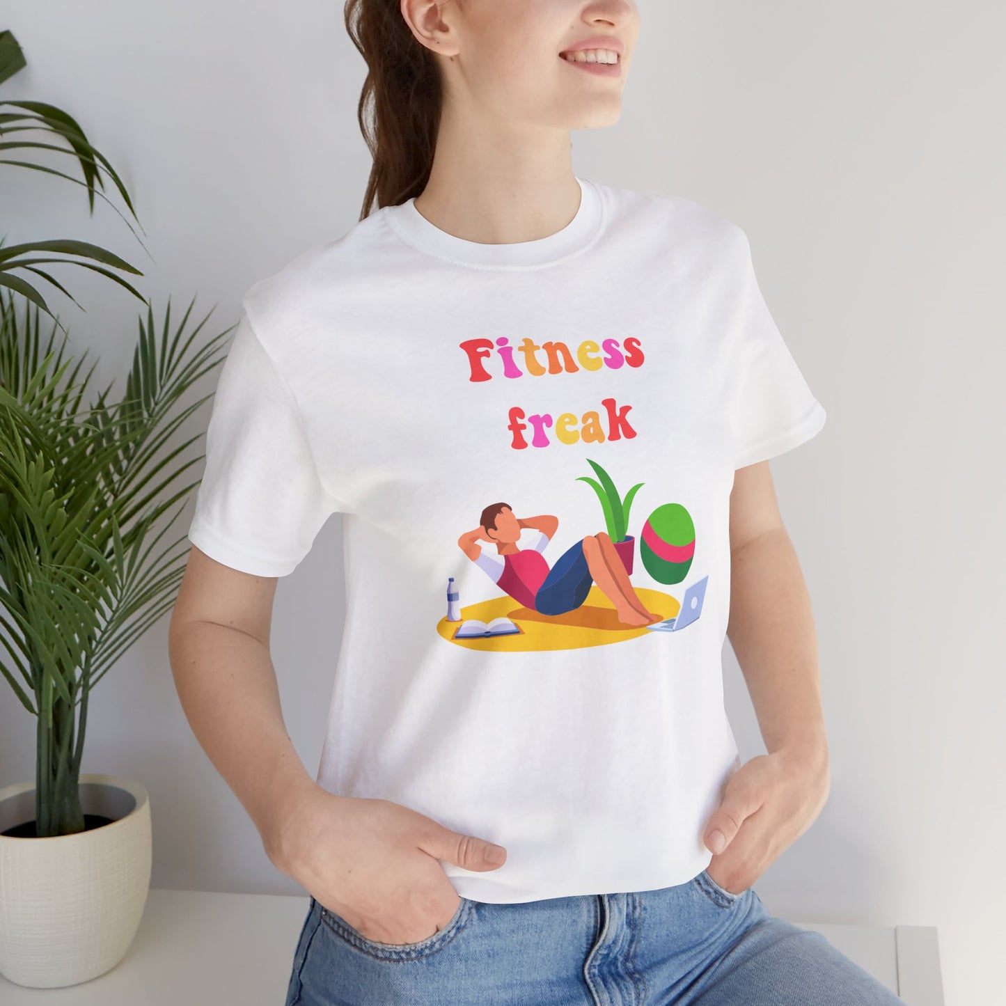 Fitness Freak Unisex Tee - Express Delivery Available