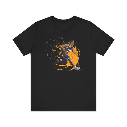 Basketball Fire Unisex Tee