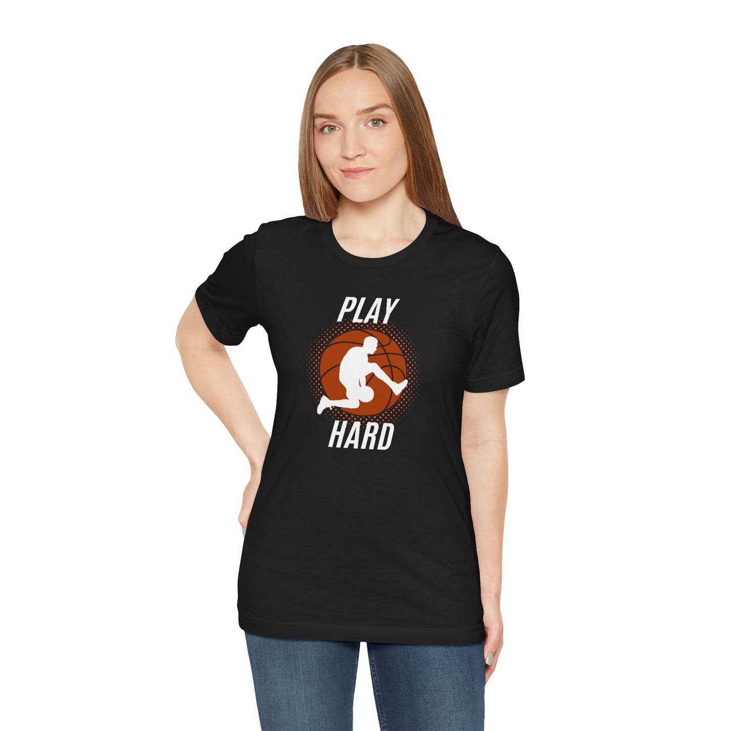 Play Hard Basketball Unisex Tee