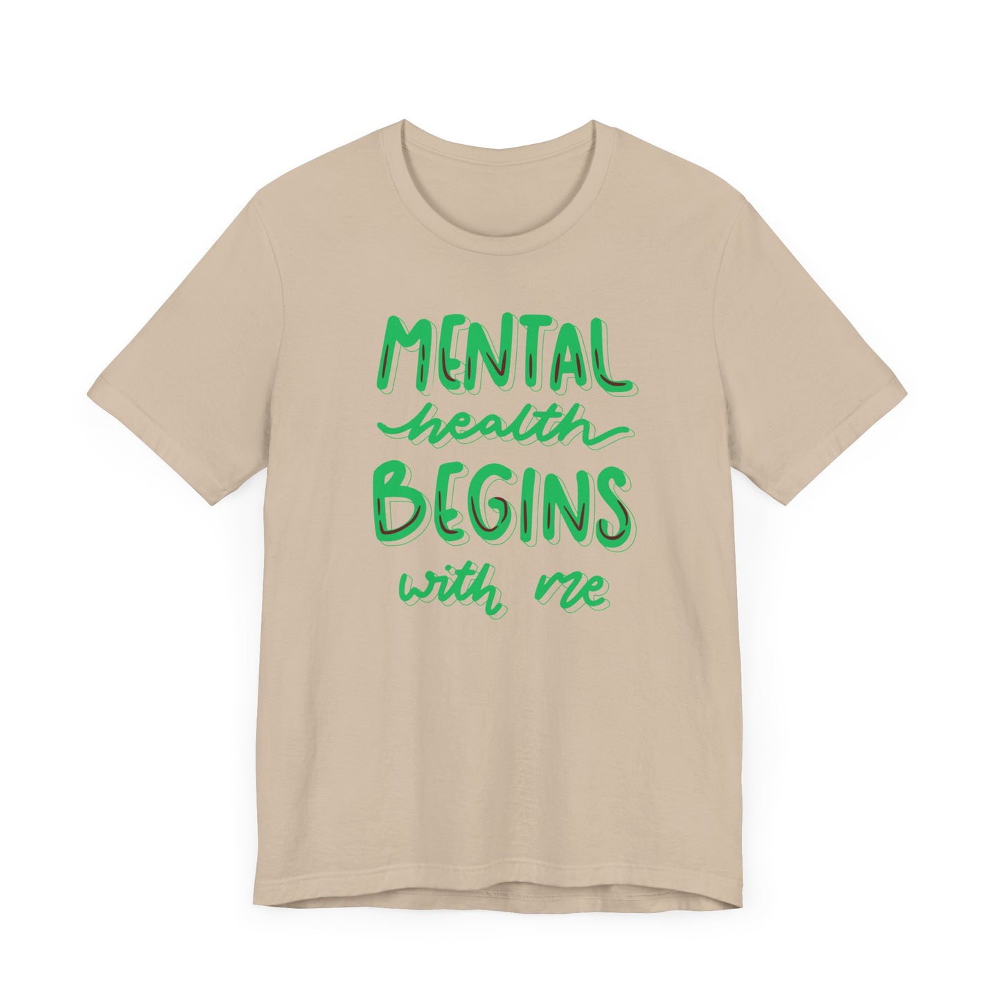 Camiseta unisex de salud mental