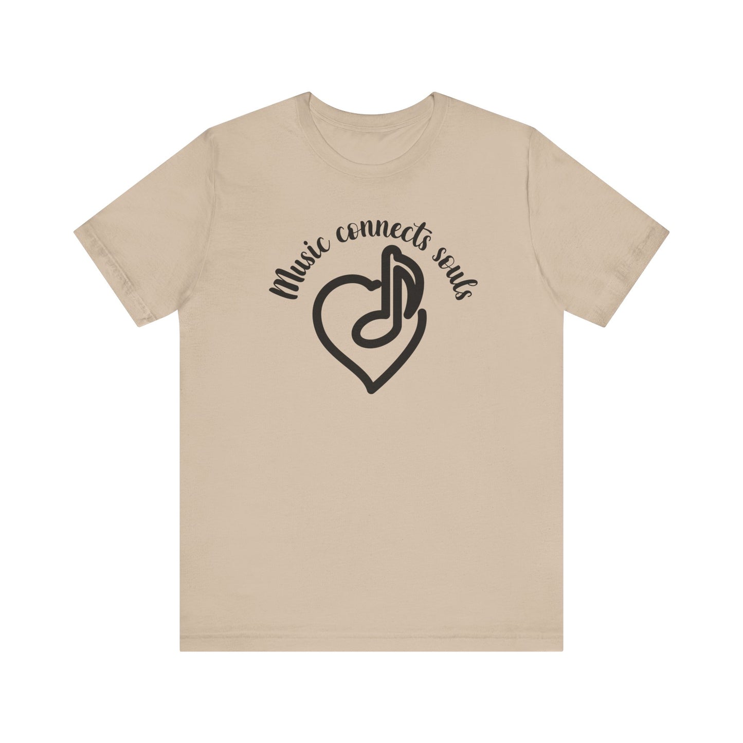 Music Connects Souls Unisex Tee - Express Delivery Available