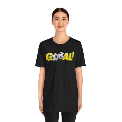 T-shirt unisexe Goal Football Livraison express disponible