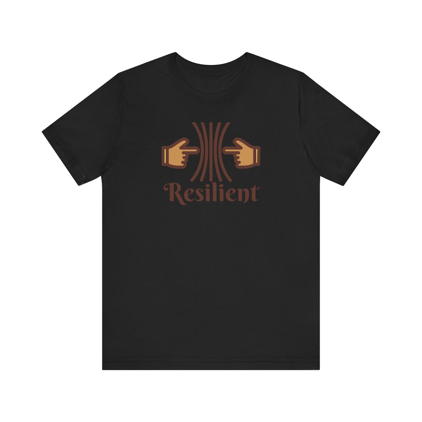 Resilient Unisex Tee with Express Delivery Option