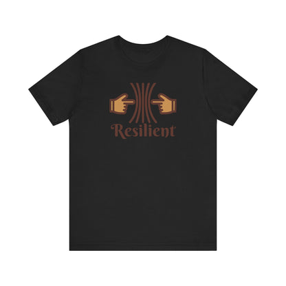 Resilient Unisex Tee with Express Delivery Option