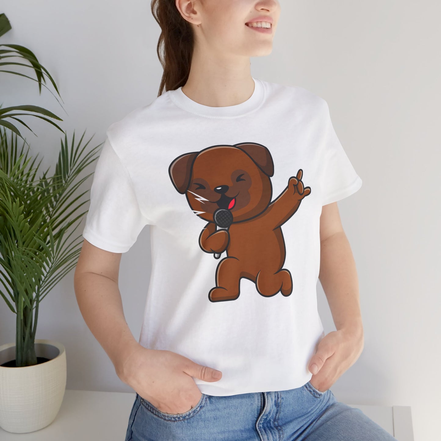 Pet Singing Microphone Unisex Tee