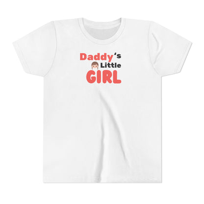 Daddy's Little Girl Youth Tee - Cute Family Shirt for Daughters