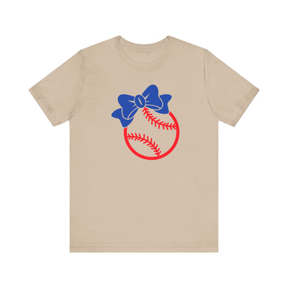 Baseball Bow Unisex Tee