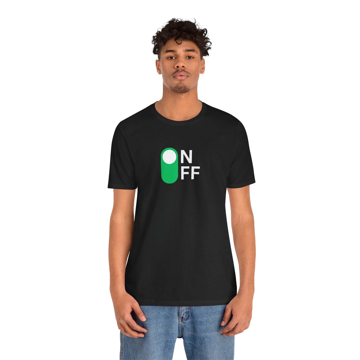 ON/OFF Graphic Unisex Jersey Short Sleeve Tee - Fun & Casual Wear