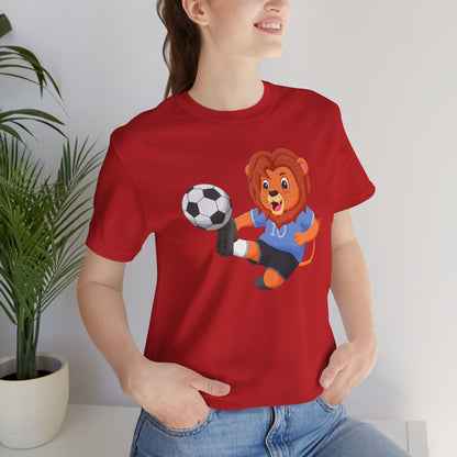 T-shirt de football Lion - Livraison express disponible