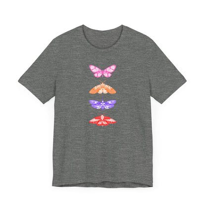 Bohemian Butterfly Graphic Tee - Unisex Jersey Short Sleeve T-Shirt