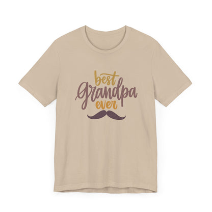 Unisex Jersey Short Sleeve Tee BEST GRANDPA EVER