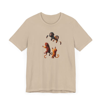 Monkey Climbing Unisex Tee