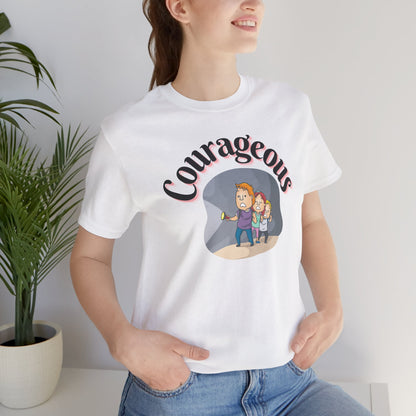 Courageous Unisex Tee - Fast Delivery Available