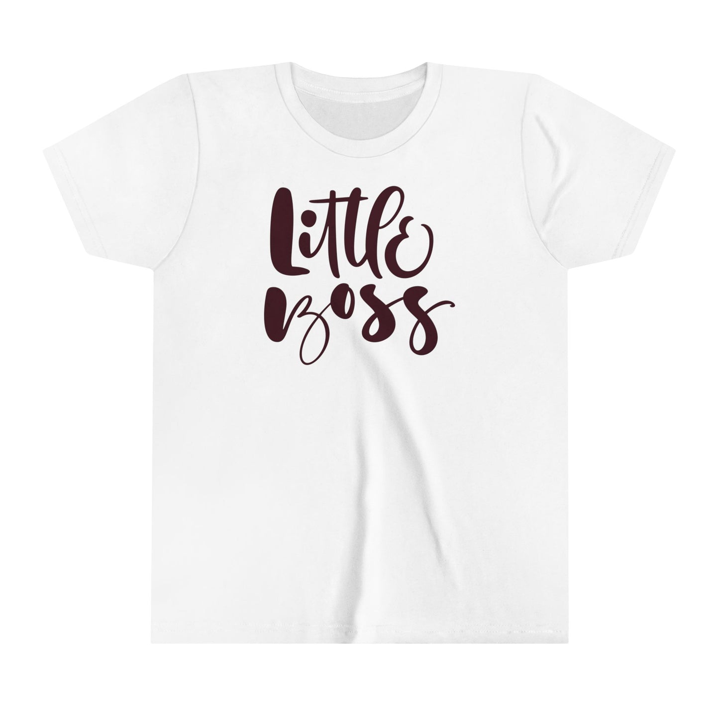 Little Boss Youth Short Sleeve Tee - Fun and Stylish Kids T-Shirt