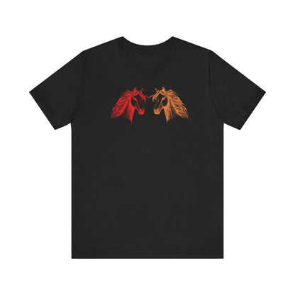 Horses Unisex Tee - Express Delivery Available