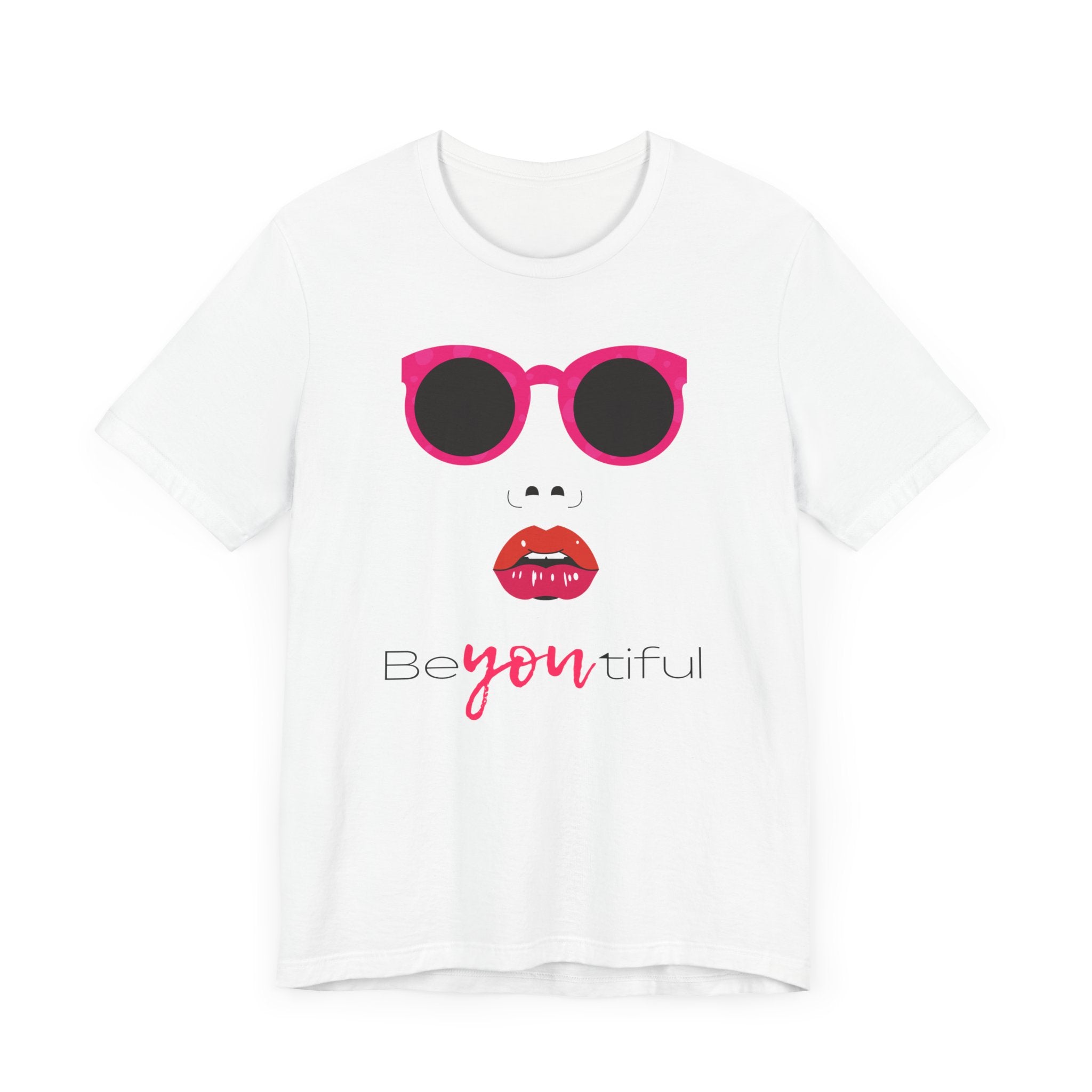 BeYOUtiful Unisex Jersey Tee - Empowering Graphic T-Shirt for Self-Expression