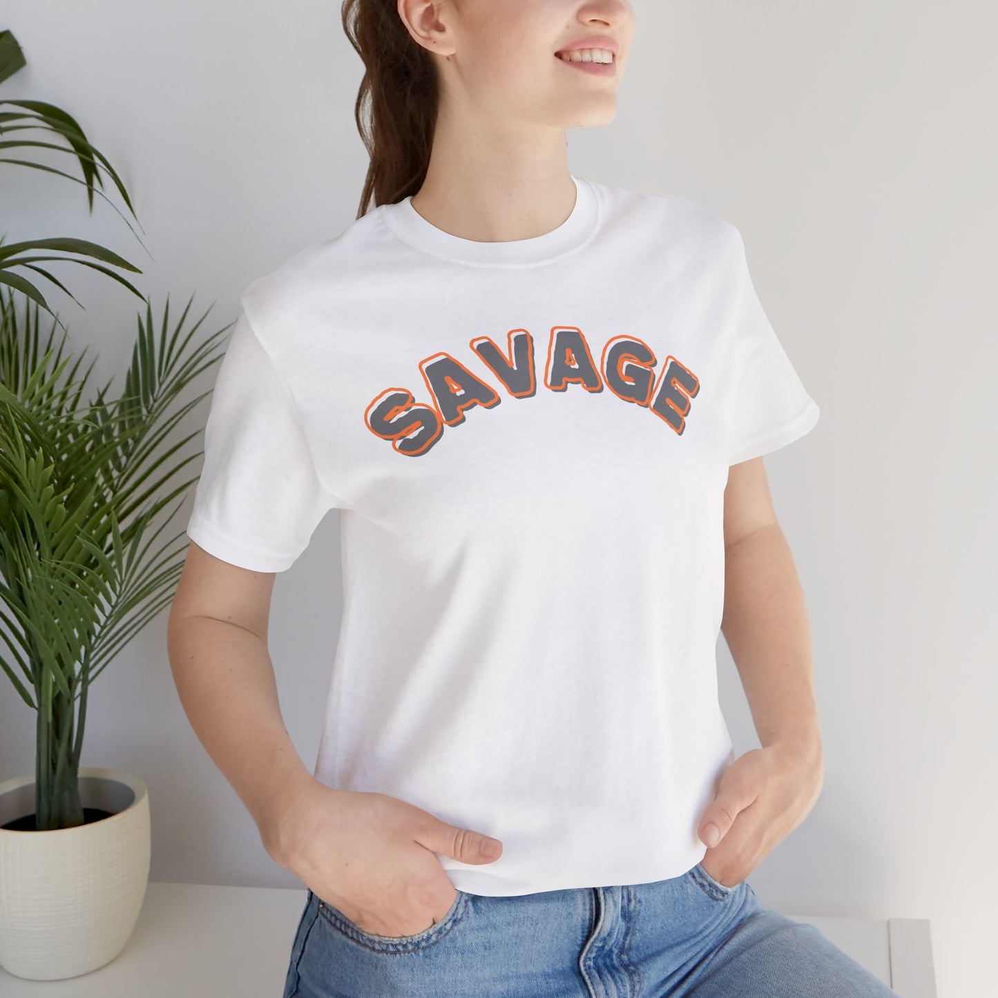 Savage Unisex Tee - Bold Statement Shirt