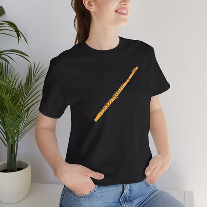 Flute Music Unisex Tee - Express Delivery Available