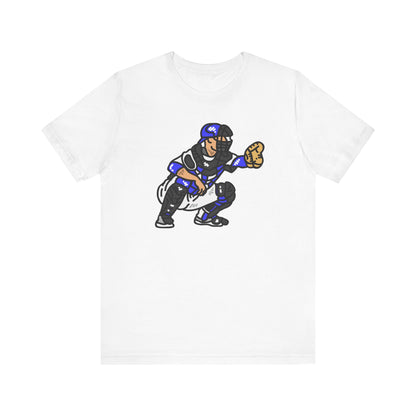 Unisex Jersey Short Sleeve Tee Express Delivery available BASEBALL CATCHER