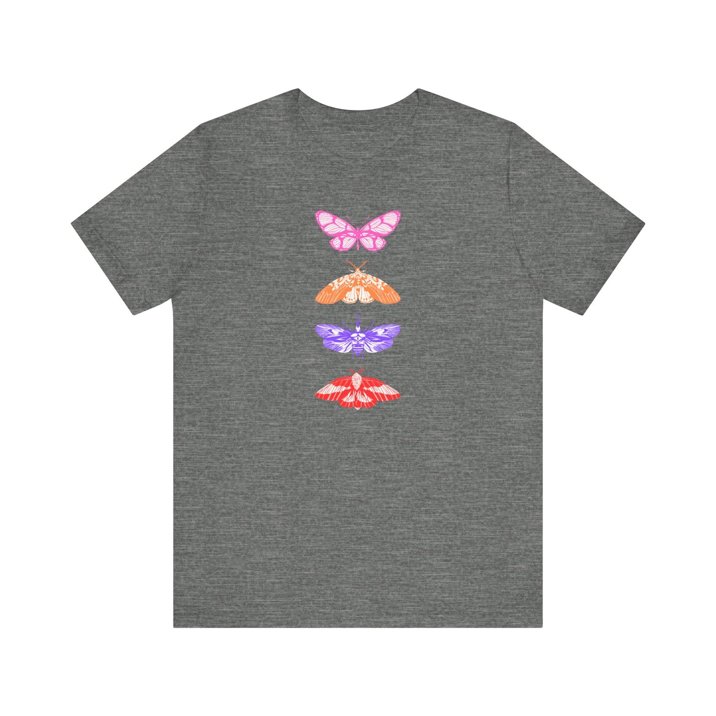 Bohemian Butterfly Graphic Tee - Unisex Jersey Short Sleeve T-Shirt