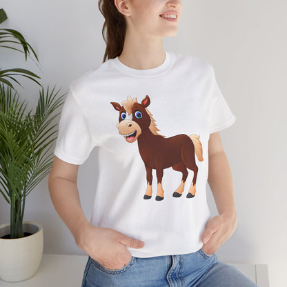 Horse Unisex Tee with Express Delivery Option