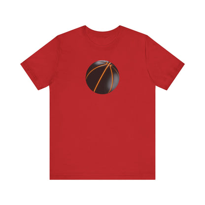 Camiseta de manga corta unisex de baloncesto 