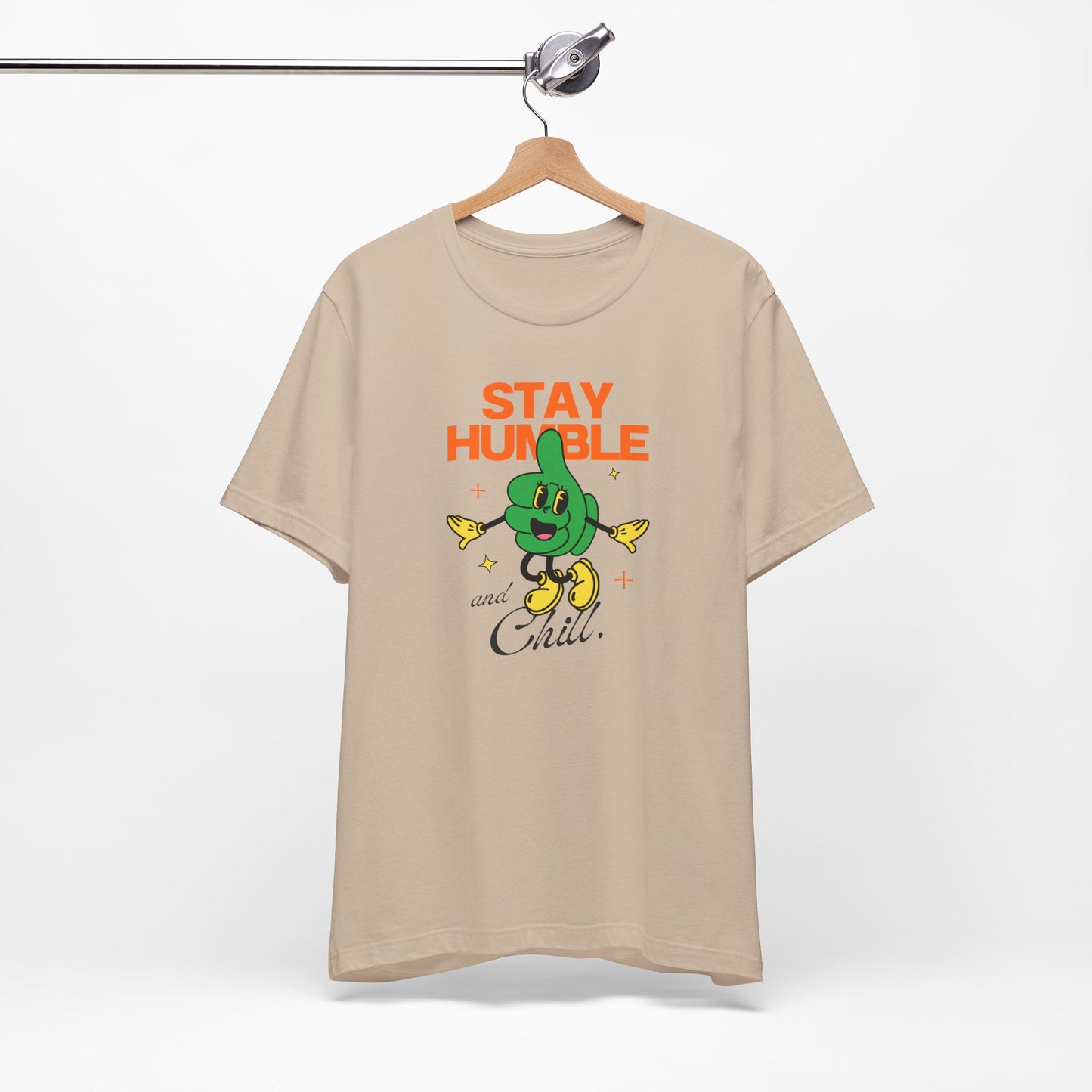 Stay Humble Unisex Jersey Tee - Chill Vibe Graphic T-Shirt