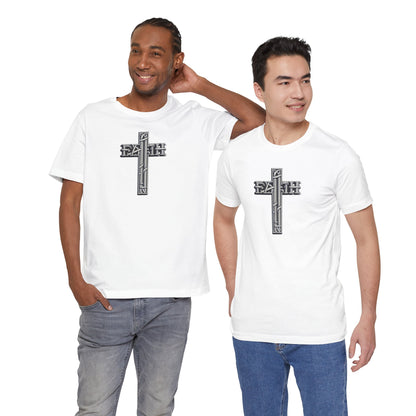 T-shirt avec croix de foi