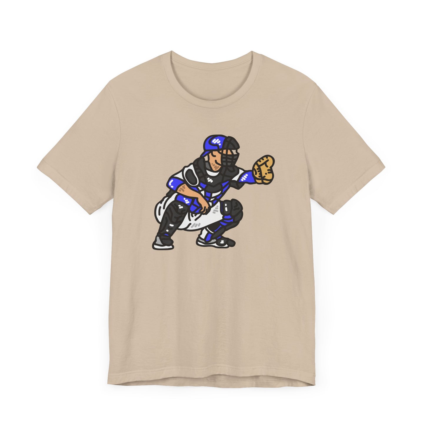 Unisex Jersey Short Sleeve Tee Express Delivery available BASEBALL CATCHER