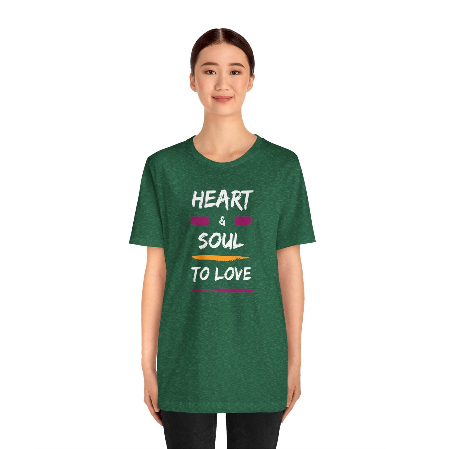 Express Delivery Unisex Tee - Heart & Soul to Love