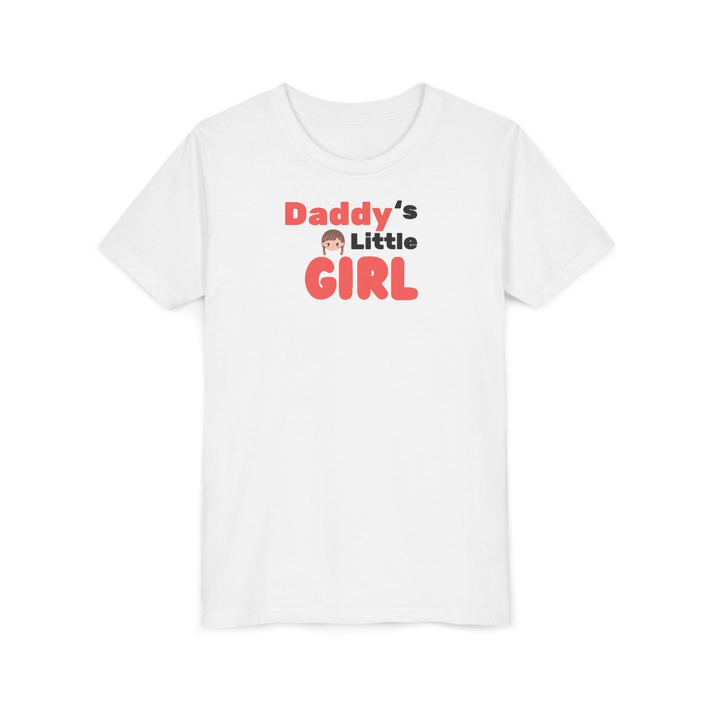 Daddy's Little Girl Youth Tee - Cute Family Shirt for Daughters