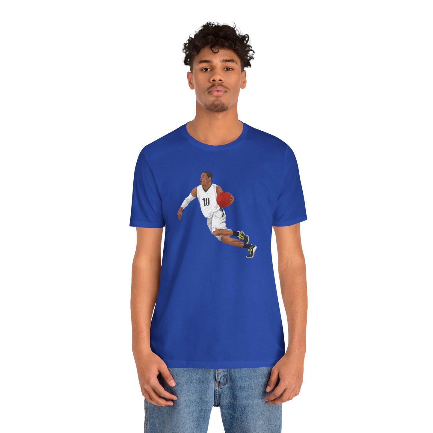 T-shirt de basket-ball unisexe