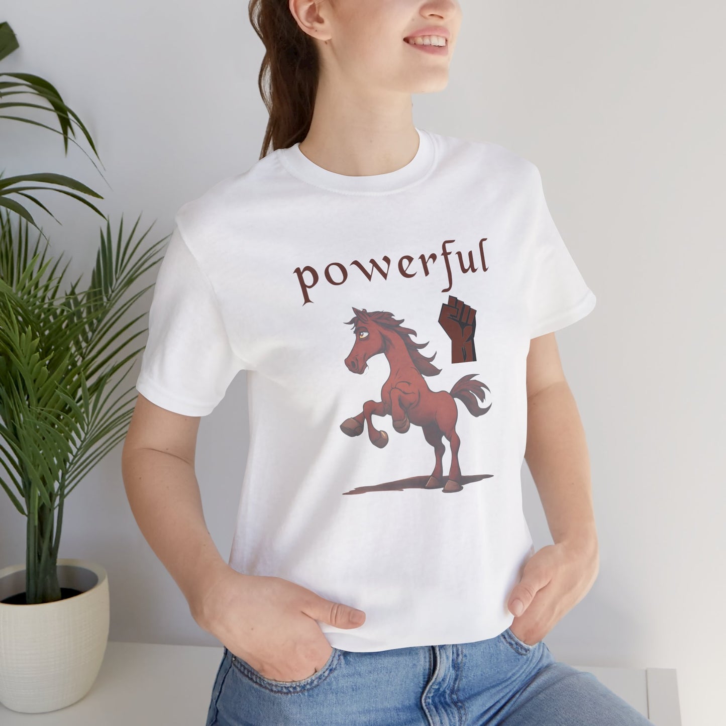 Powerful Horse Unisex Tee