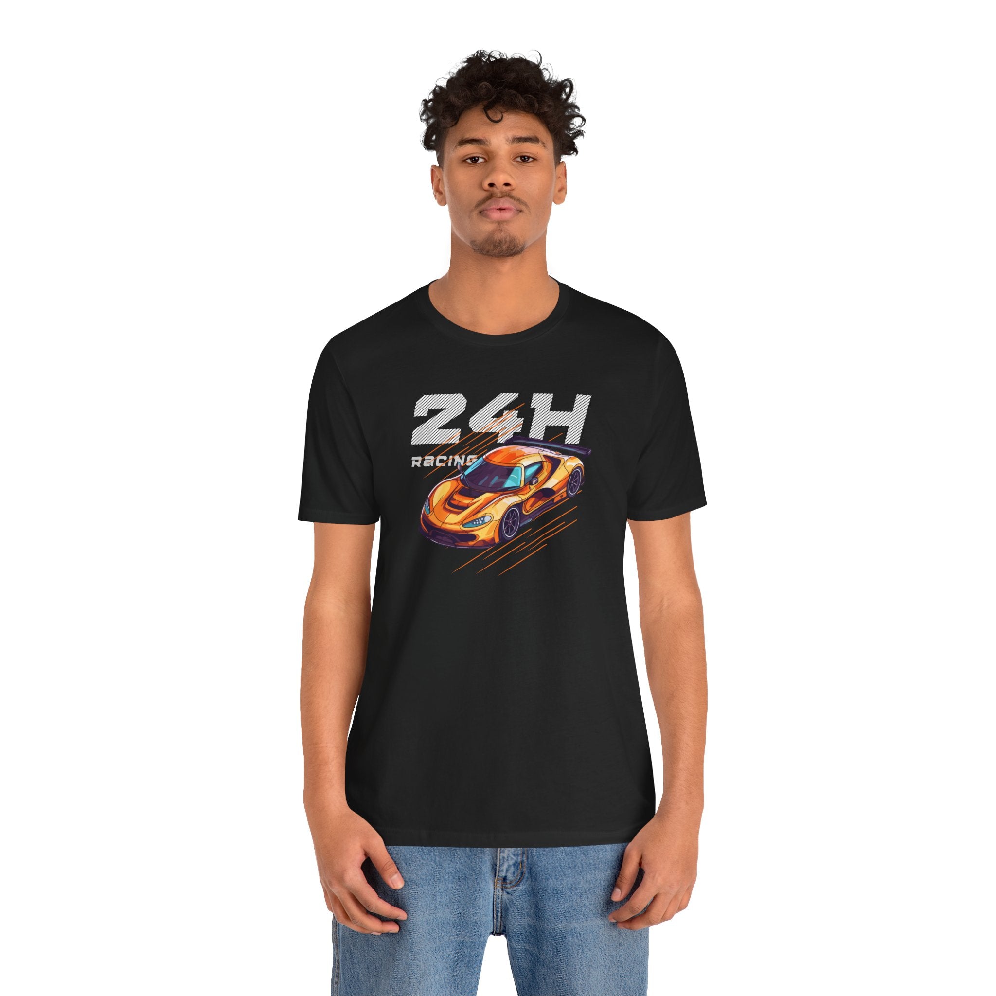 24H Racing Unisex Jersey Tee - Perfect Gift for Car Enthusiasts