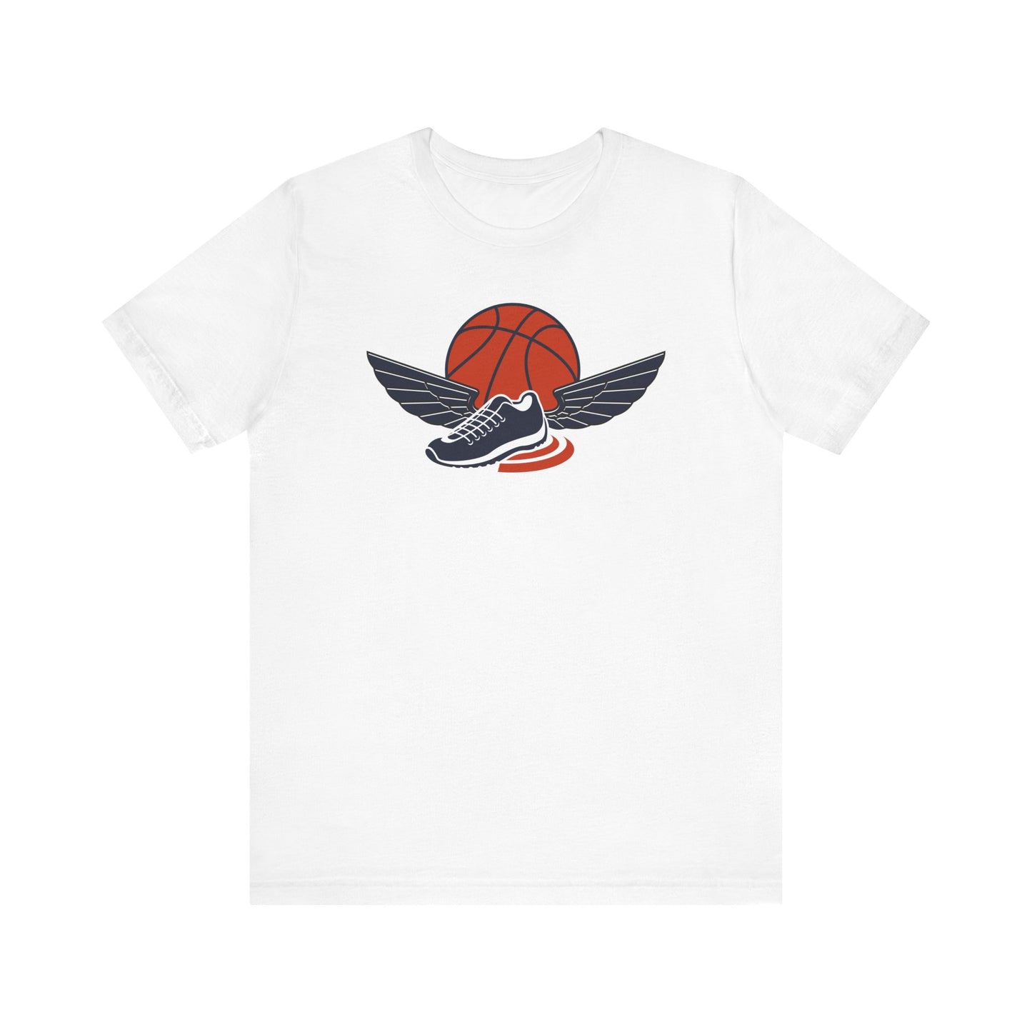 Shoe and wings Basketball Tee Shirt Express Delivery available