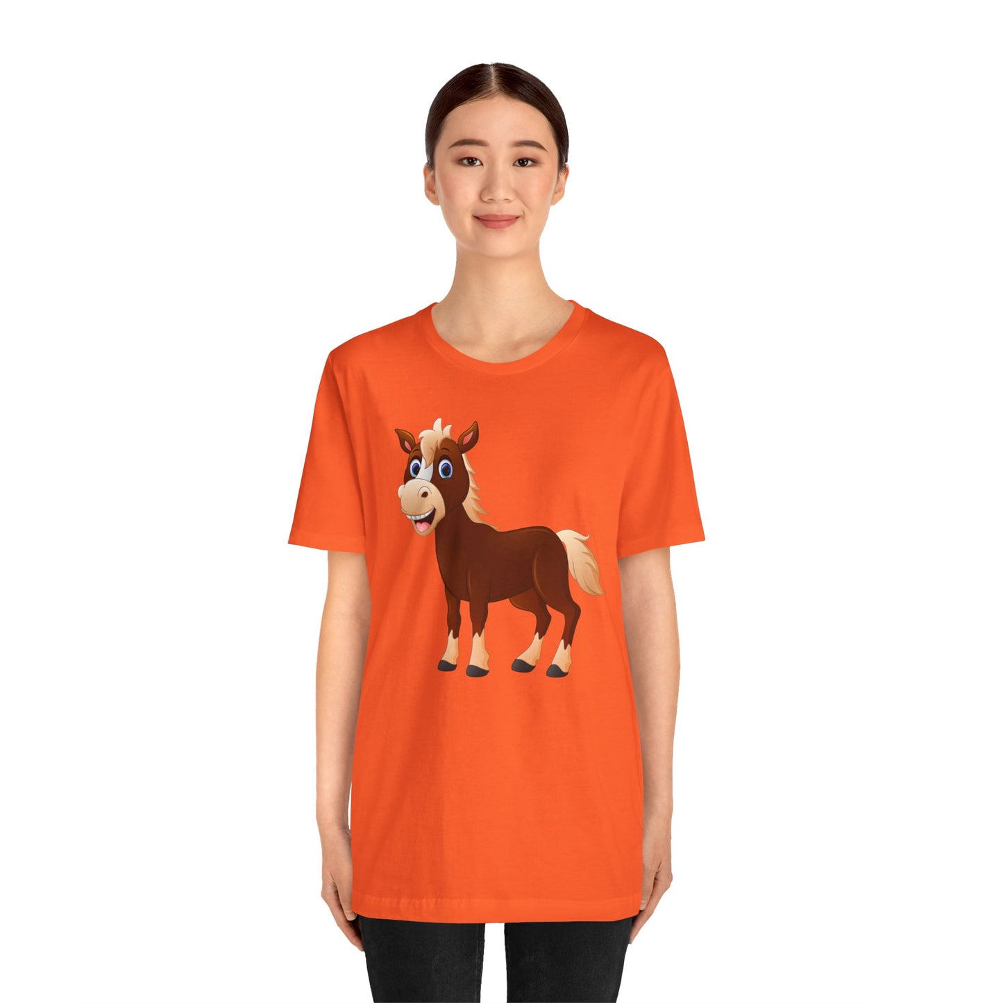 Horse Unisex Tee with Express Delivery Option