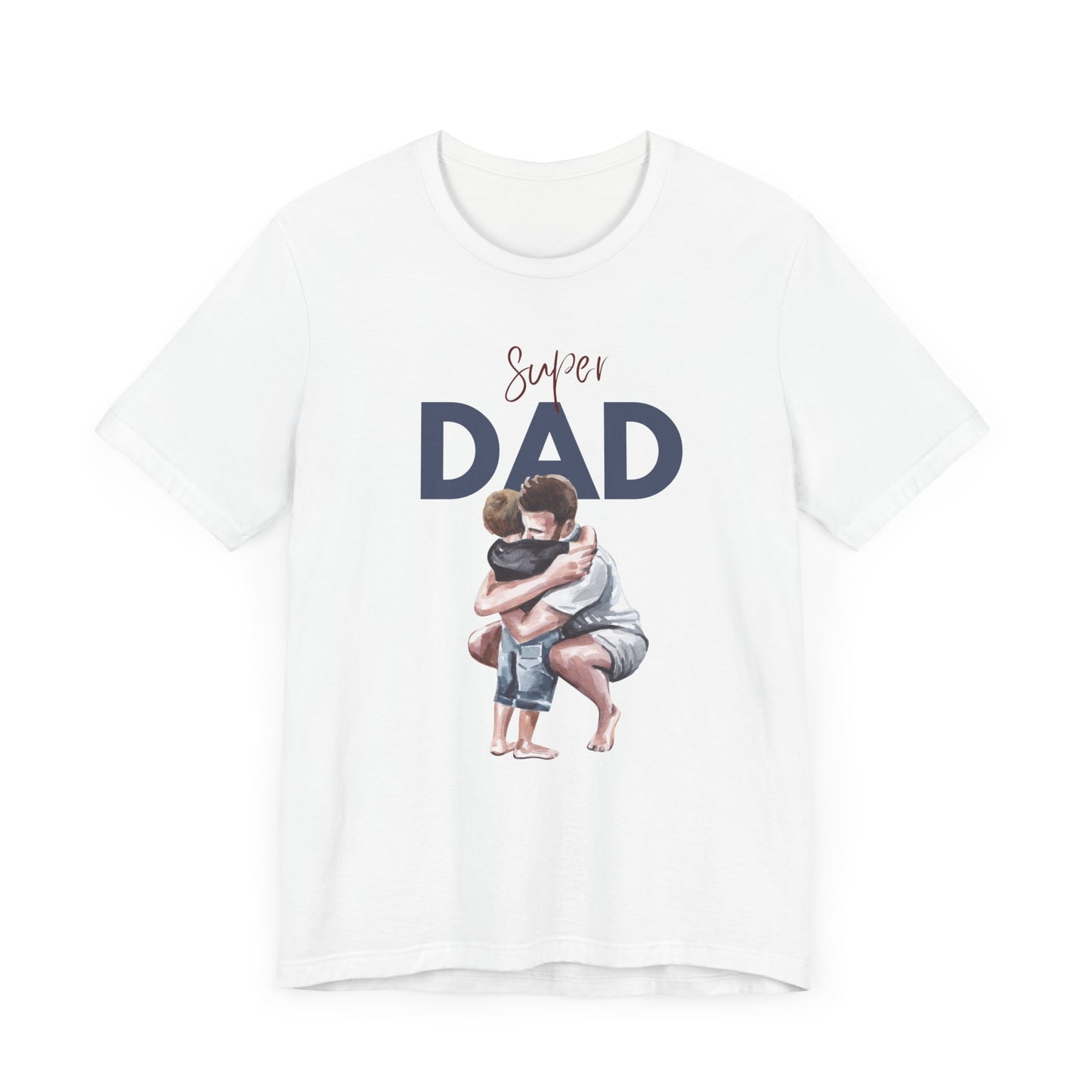 Super Dad Jersey T-Shirt - Perfect Gift for Father's Day