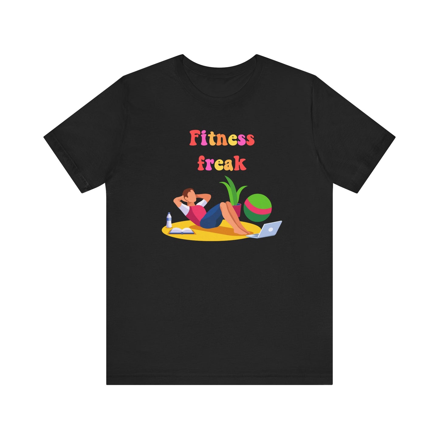 Fitness Freak Unisex Tee - Express Delivery Available