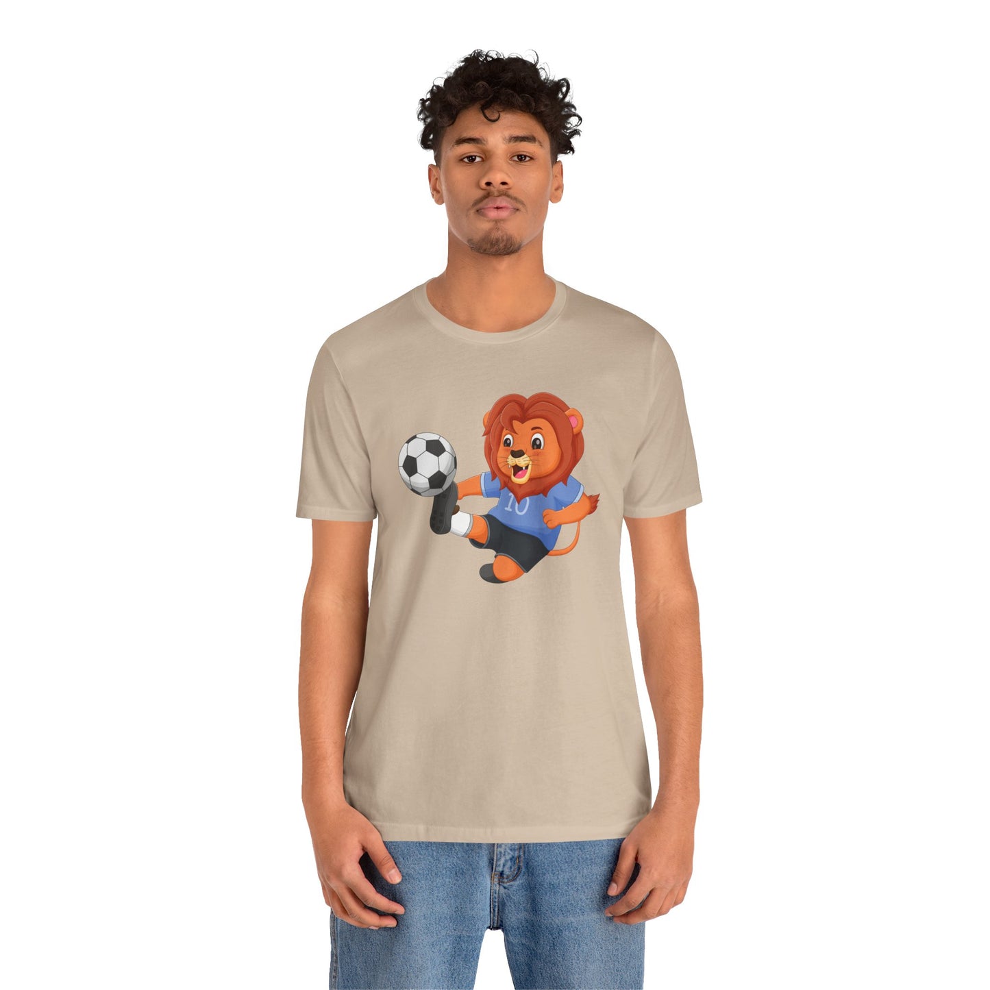 T-shirt de football Lion - Livraison express disponible