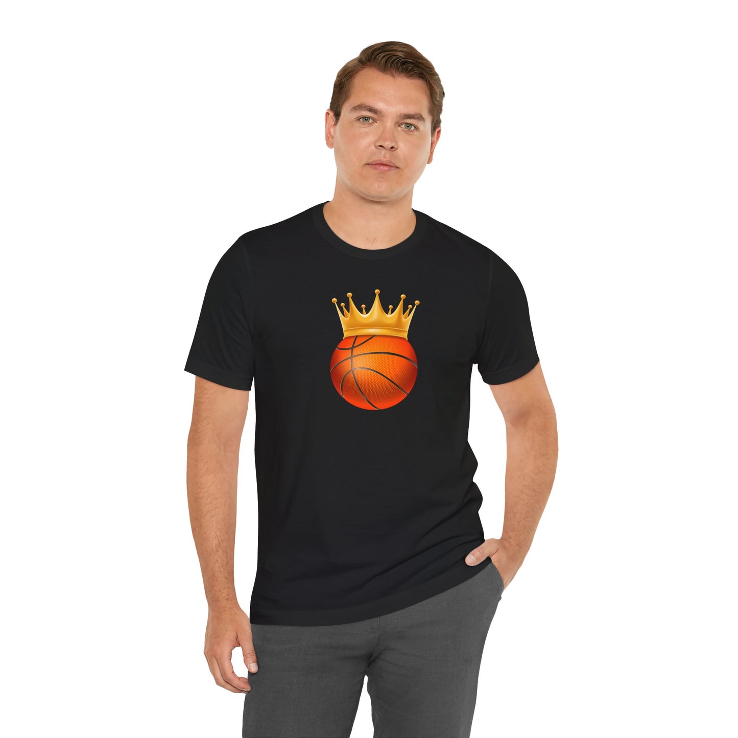 Basketball Crown Tee Express Delivery available men/women