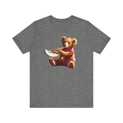 Cute Bear Flute Tee