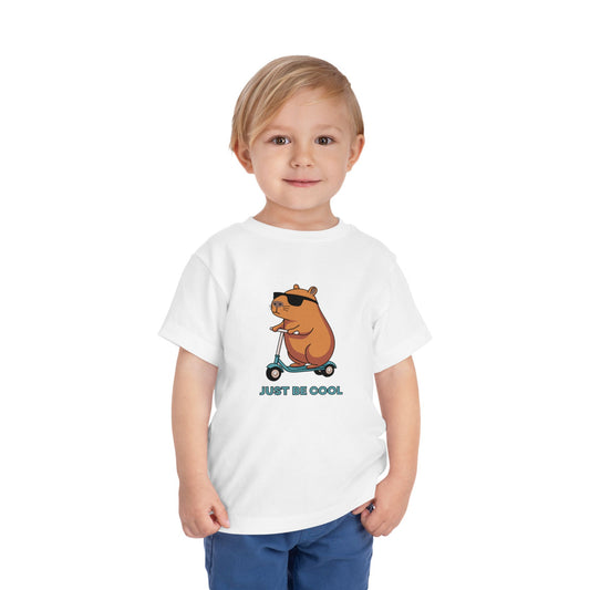 Cool Toddler Scooter Tee - Just Be Cool Design